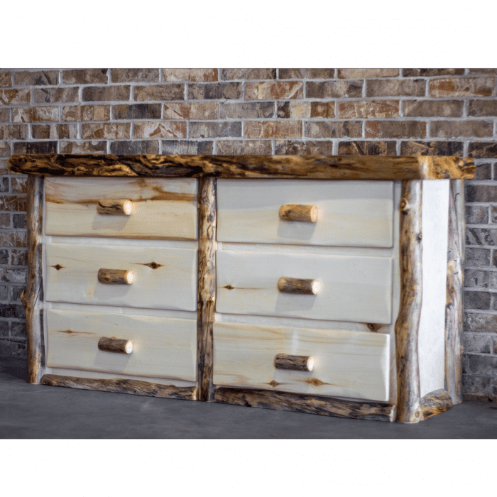 aspen log dresser