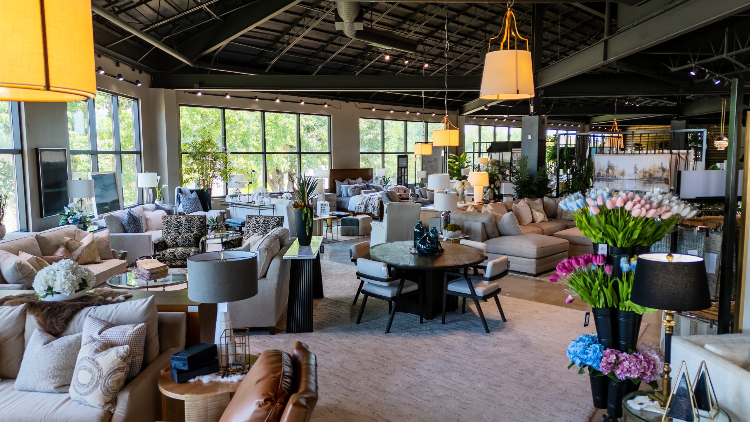 Louis Alan Design Gallery showroom floor