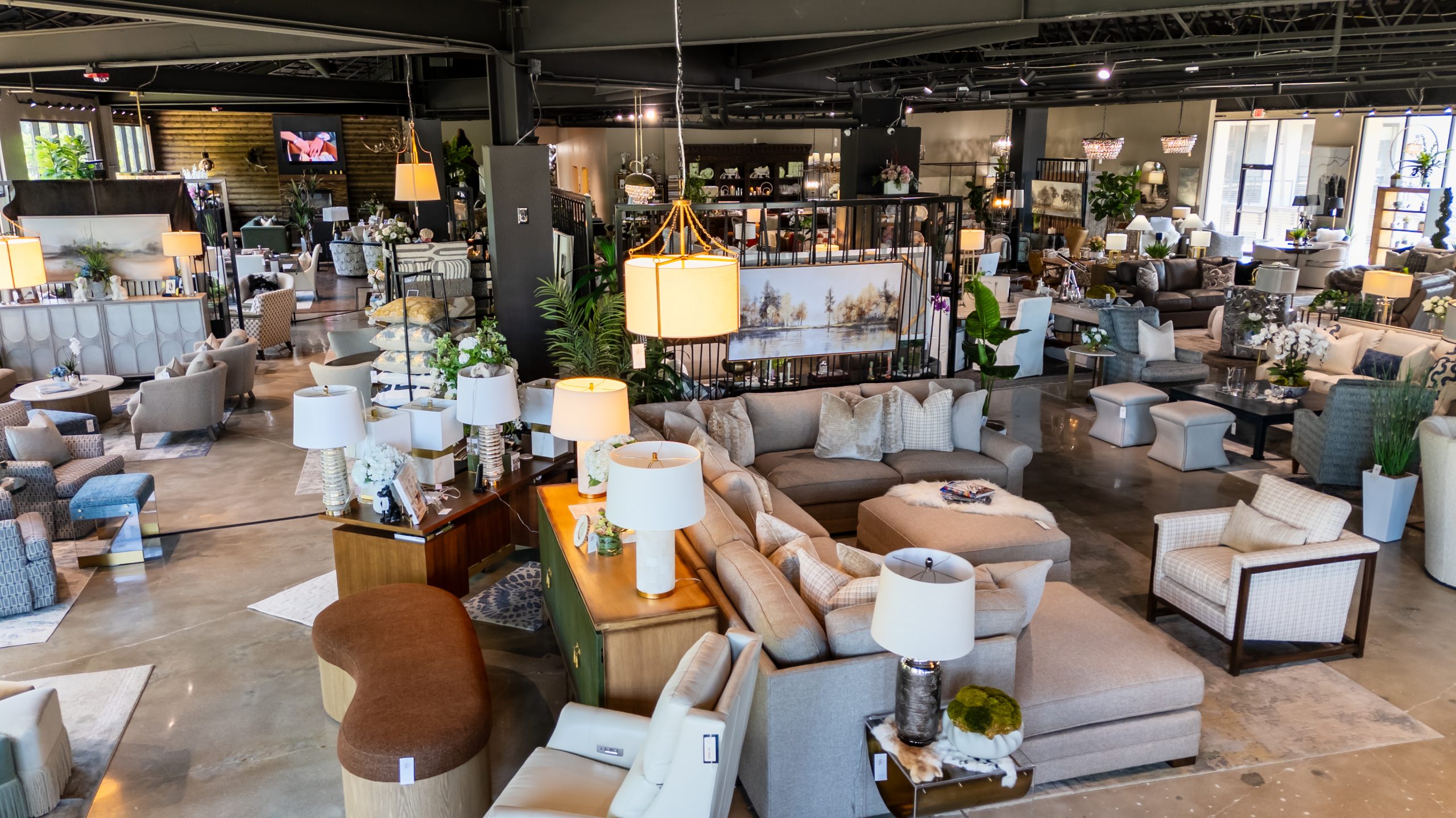 Louis Alan Design Gallery showroom floor