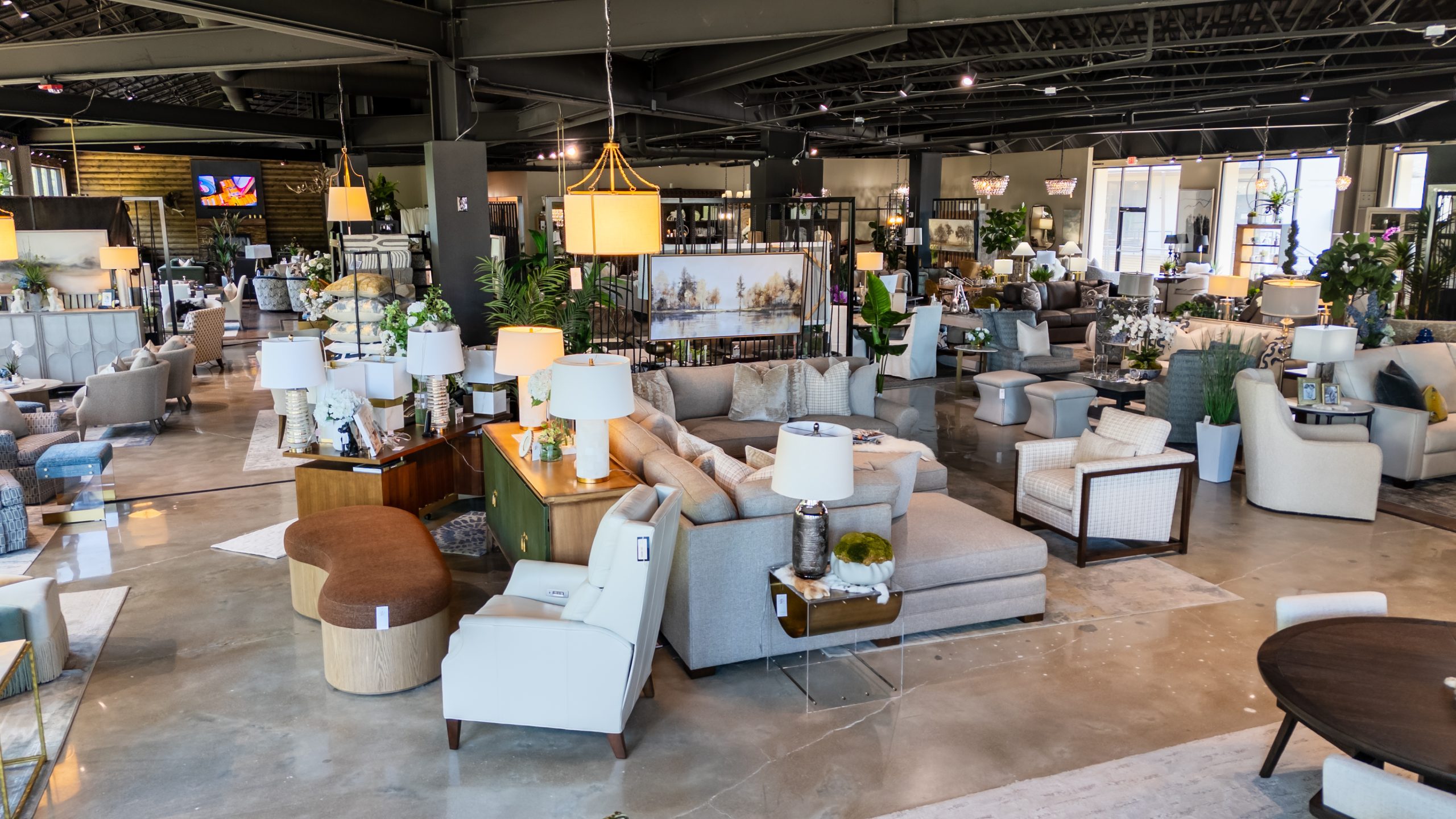 Louis Alan Design Gallery showroom floor