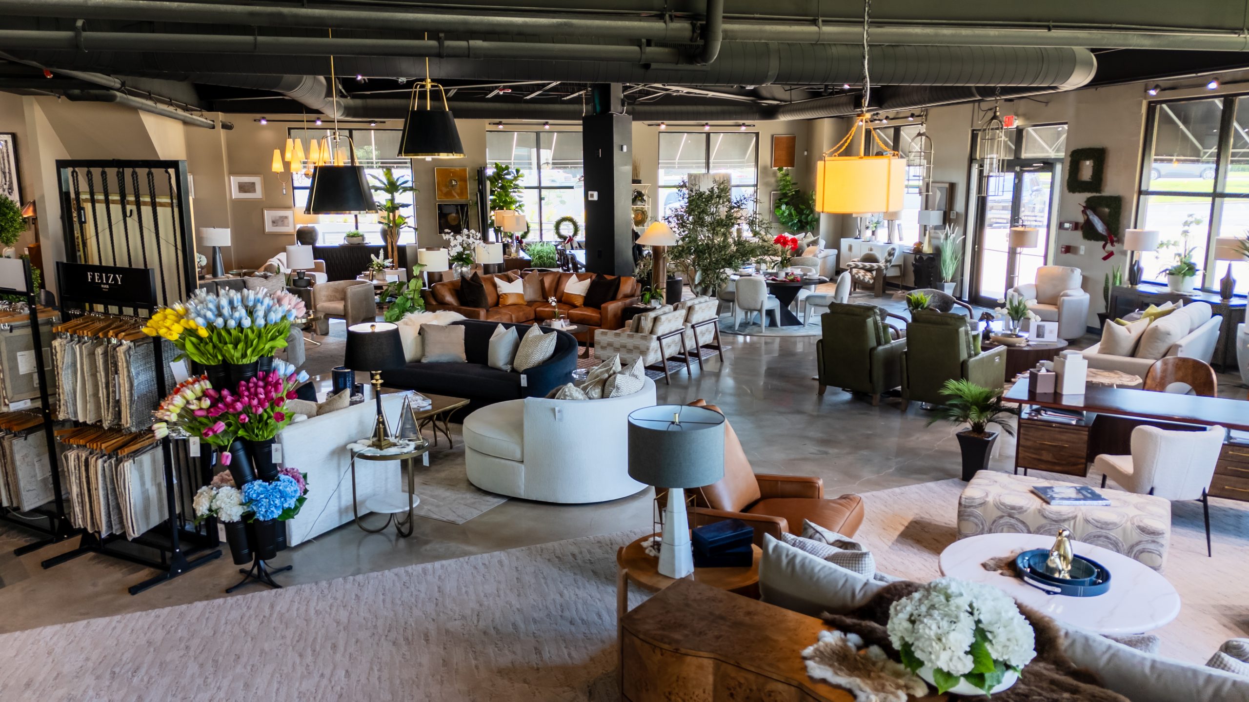 Louis Alan Design Gallery showroom floor
