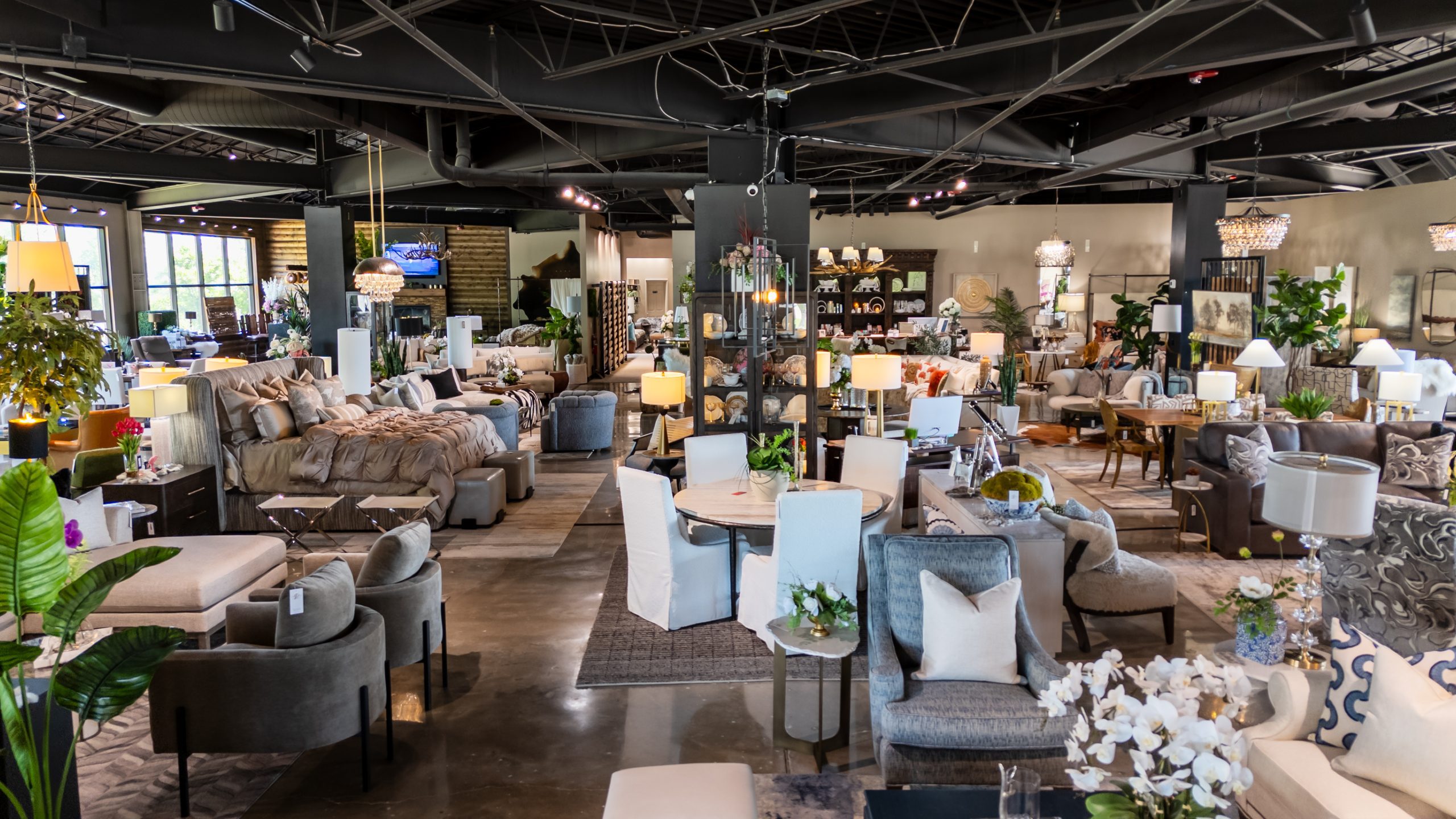 Louis Alan Design Gallery showroom floor