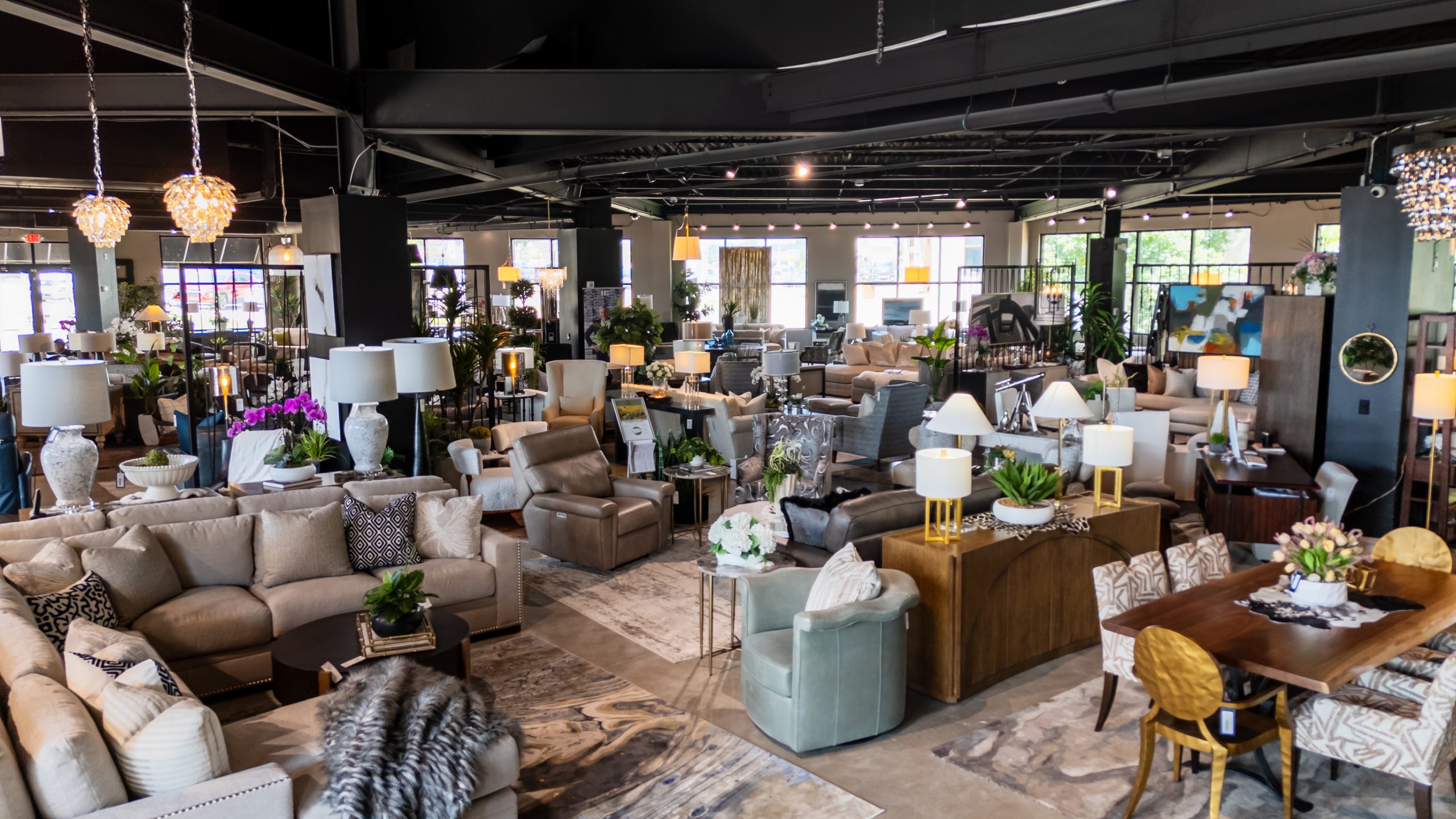 Louis Alan Design Gallery showroom floor