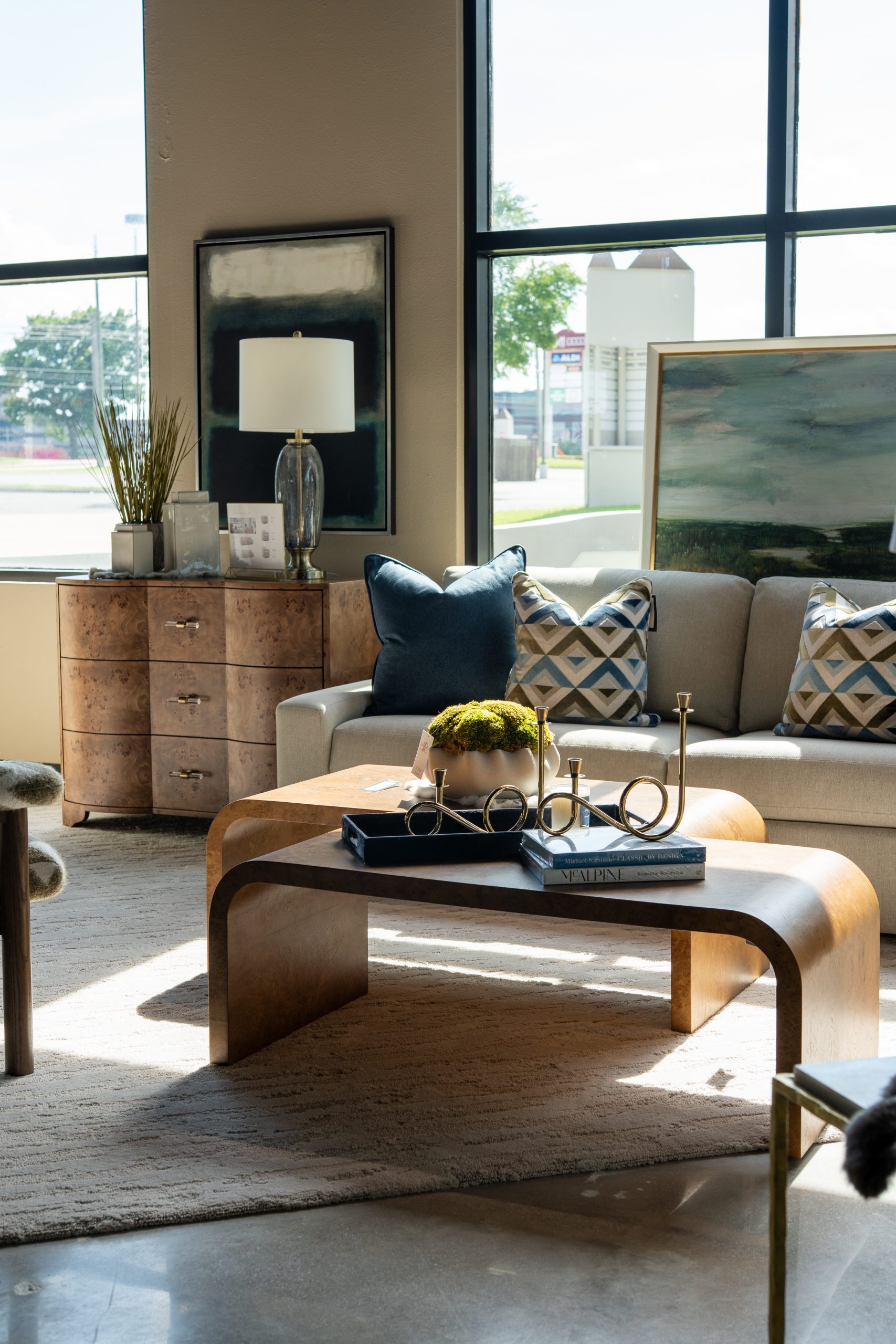 Home decor and accent pieces at Louis Alan Design Gallery