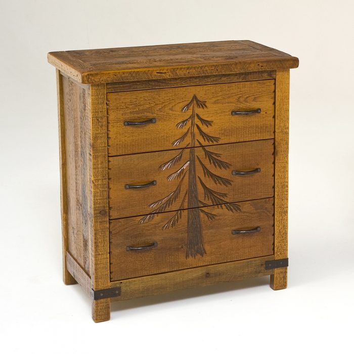 Sequoia 3 Drawer Chest