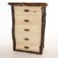 aspen log chest