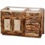 Aspen Log Vanity