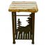 aspen metal end table