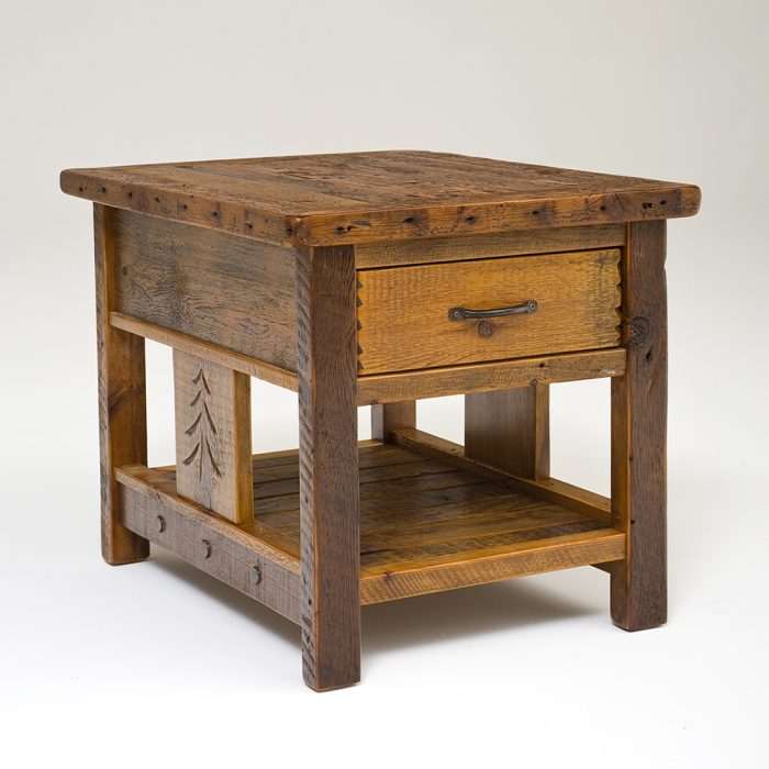 Sequoia 1 Drawer Rectangle End Table