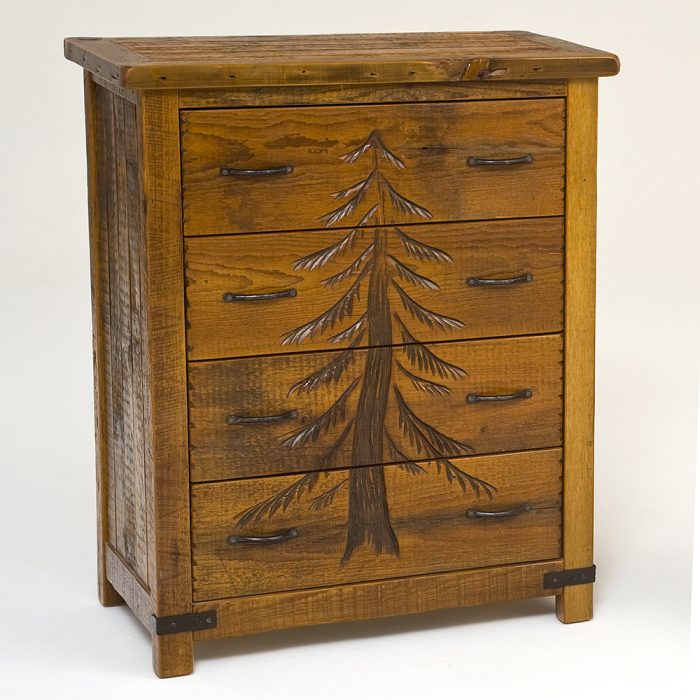 Sequoia 4 Drawer Chest