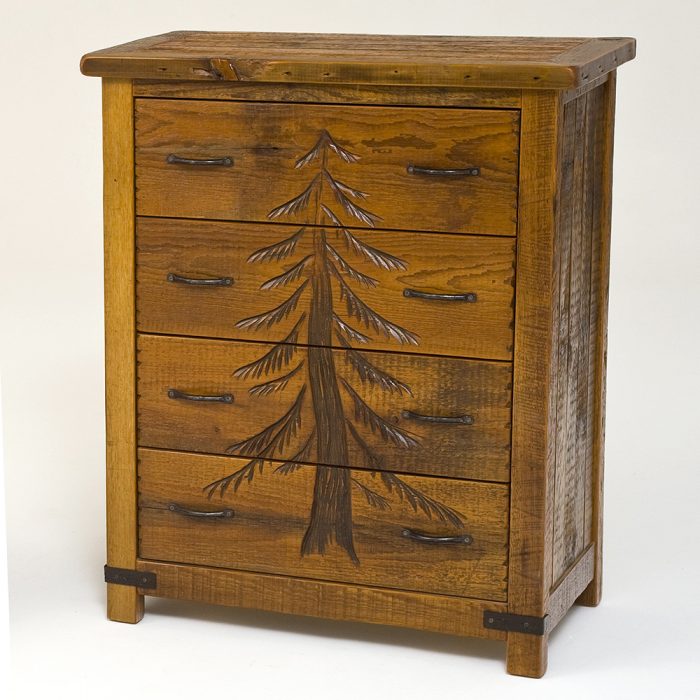 Sequoia 4 Drawer Chest - Image 2