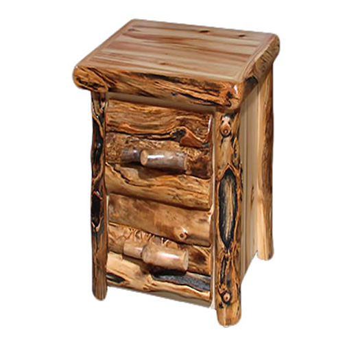 Aspen gnarly nightstand