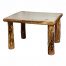 aspen log dining table