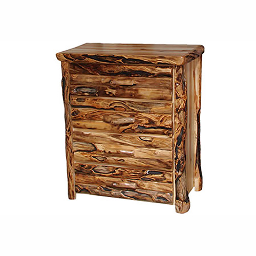 Aspen log chest