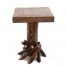 aspen walnut end table