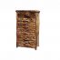 aspen log 6 drawer chest
