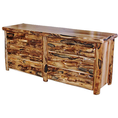 aspen log gnarly dresser