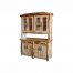 aspen log buffet & hutch