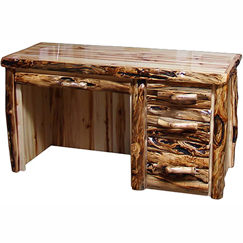 dark aspen desk