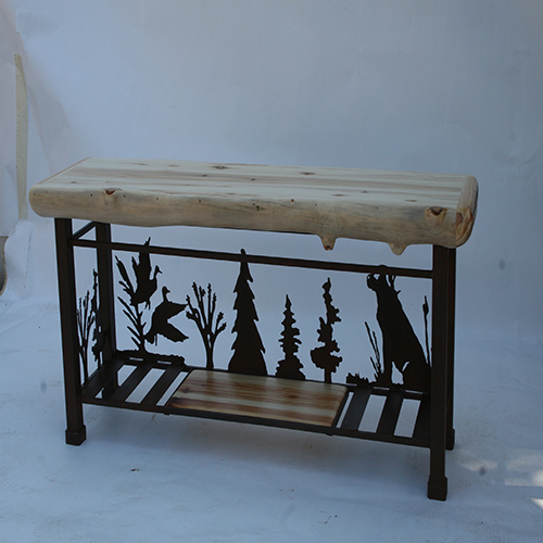 roaming dog sofa table