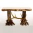 elk antler sofa table