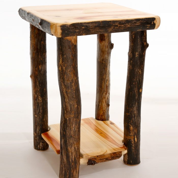 Aspen Log End Table