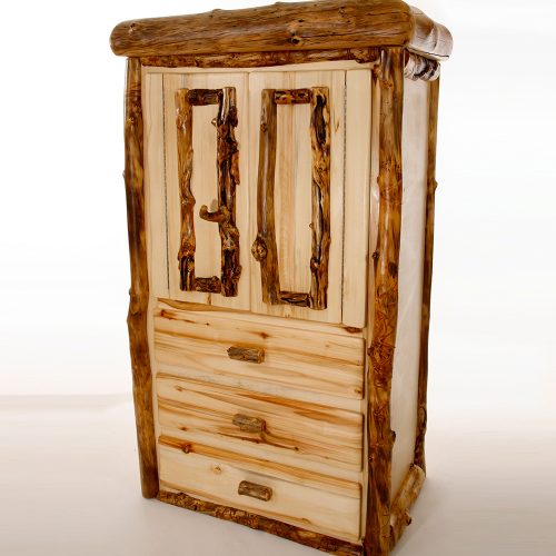 Aspen Log Armoires