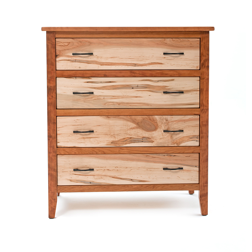 Denver 4 Drawer Chest – Maple & Cherry Mix 88426-WCM