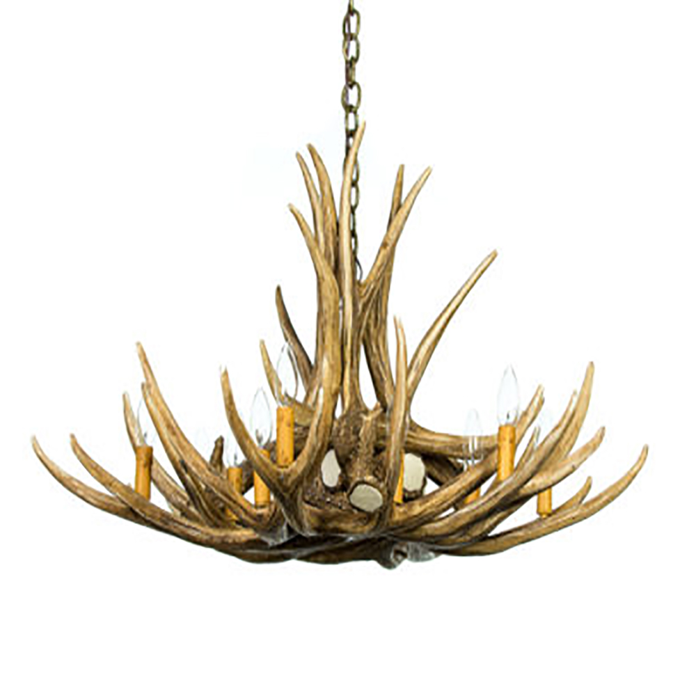 Mule Deer Antler Chandelier