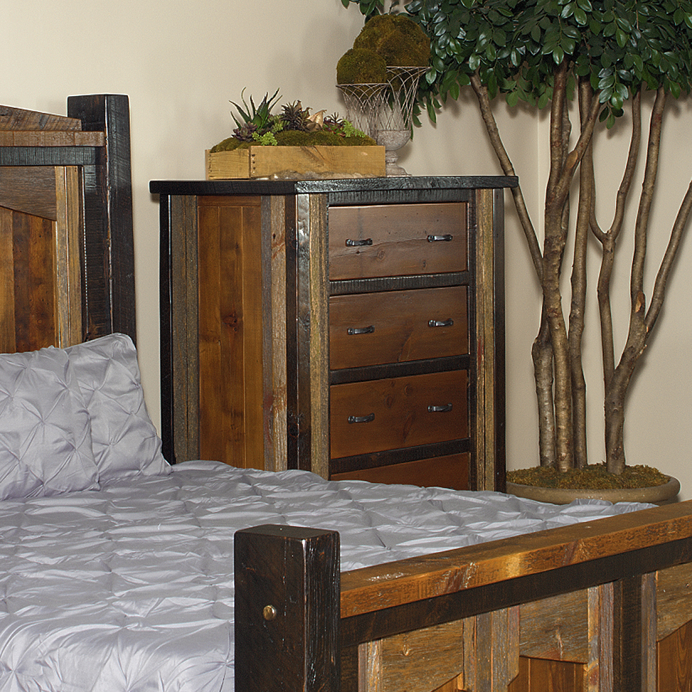 Cody Reclaimed Barn Wood 5 Drawer Chest 29427