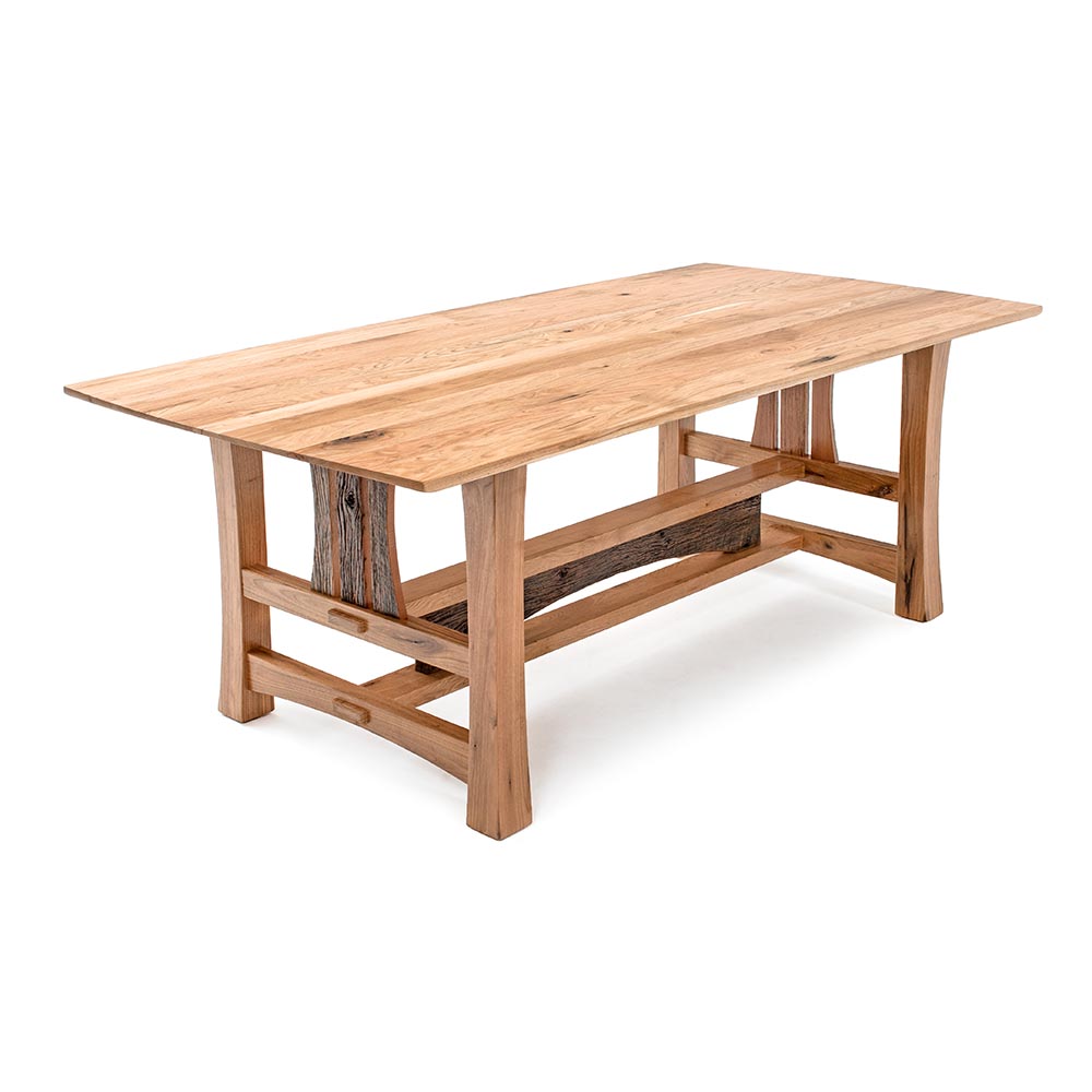 Hampton Heath Reclaimed Barn Wood Dining Table HH7752
