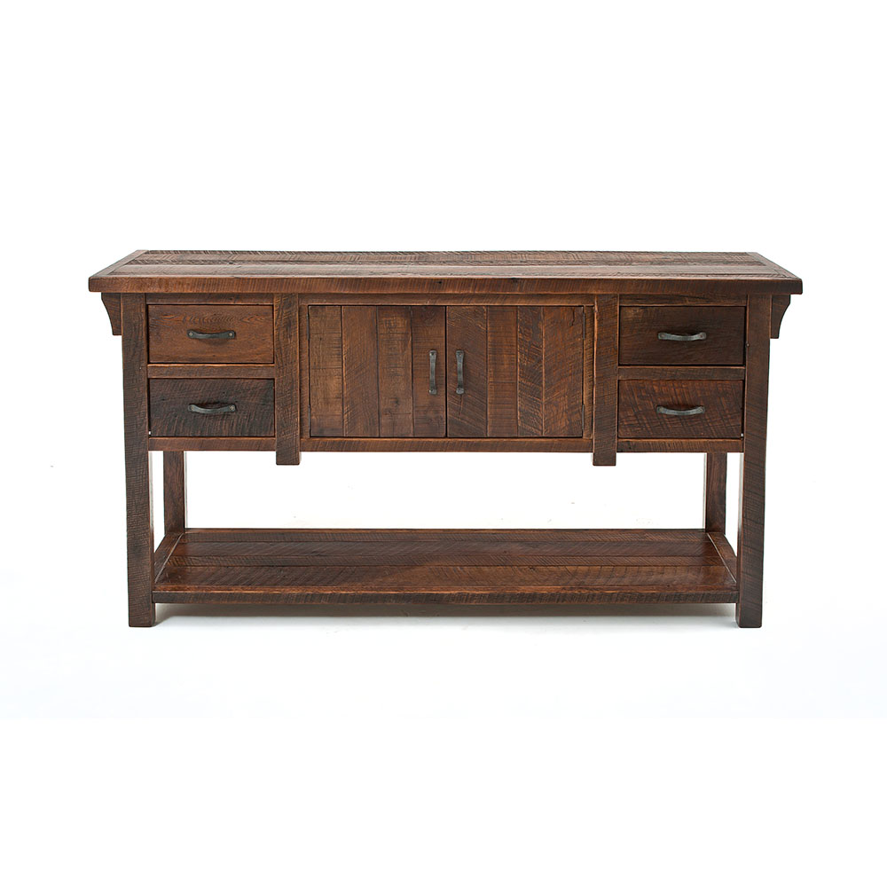 Oak Haven Reclaimed Barn Wood Buffet Server 17720