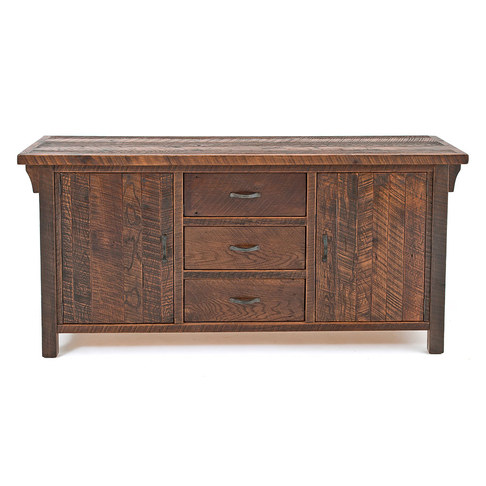 Oak Haven Reclaimed Barn Wood Hutch Base 17721-B