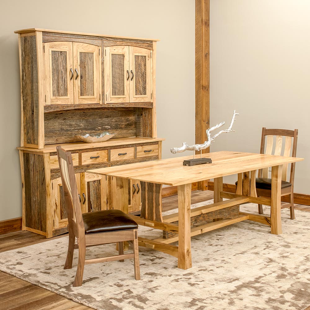 Hampton Heath Reclaimed Barn Wood Dining Table HH7753
