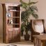 Stony Brooke Reclaimed Barn Wood 2 Door Book Shelf 7758