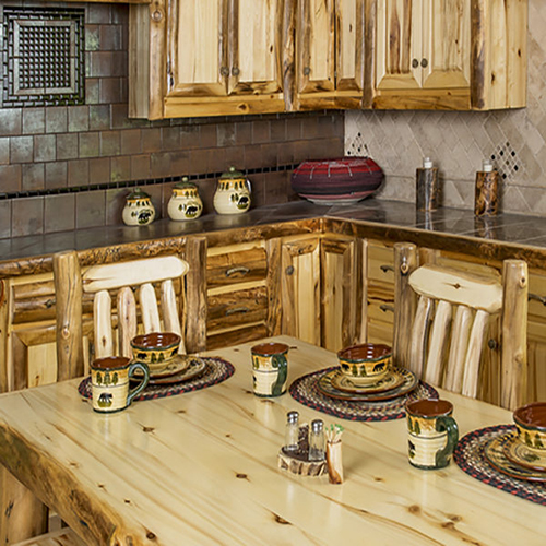 Aspen Log Dining Chairs
