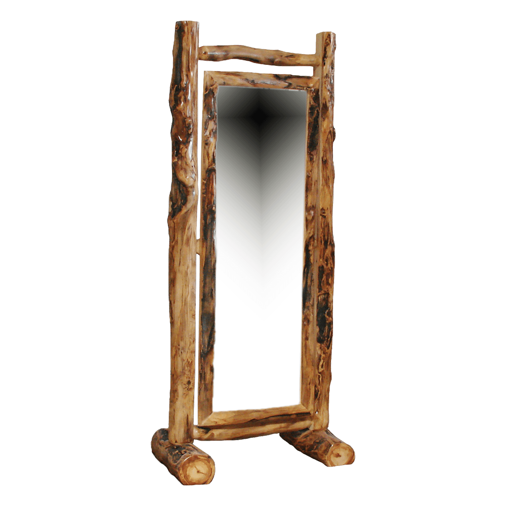 Aspen Log Cheval Mirror HOF-ALD-MIR-HL-CHEVAL