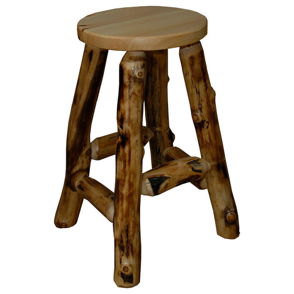 Aspen Log Bar Stool HOF-ALD-BS-24
