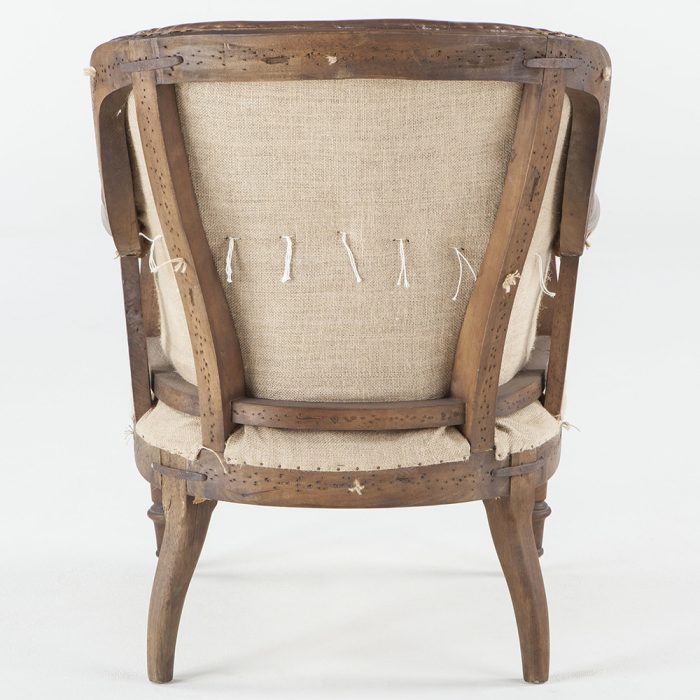 Shakespeare Leather Arm Chair - Image 3