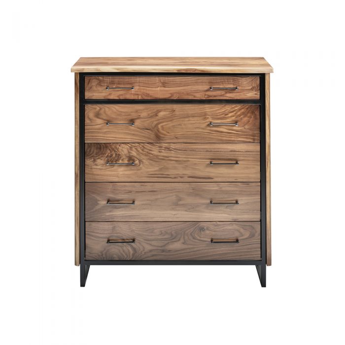 Live Edge Walnut Chest