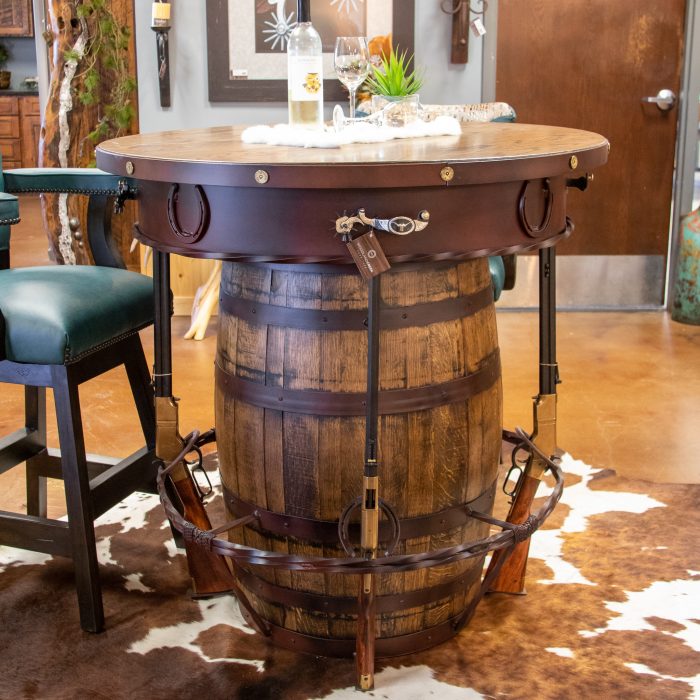 Whiskey River Outlaw Pub Table
