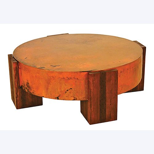 Copper Round Tucson Coffee Table