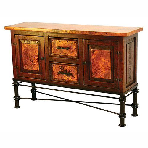 Jessica Base Copper Console Table