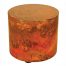 Copper Round End Table