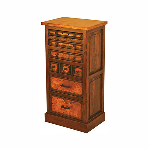 tall copper chest