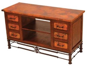 Copper T.V. Stands
