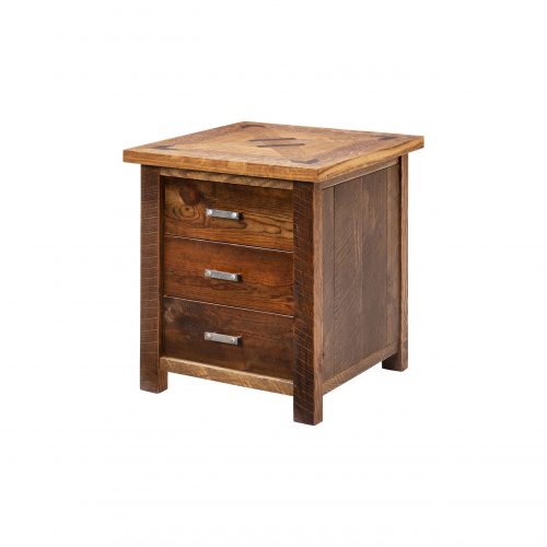 Chateau 3 Drawer Nightstand