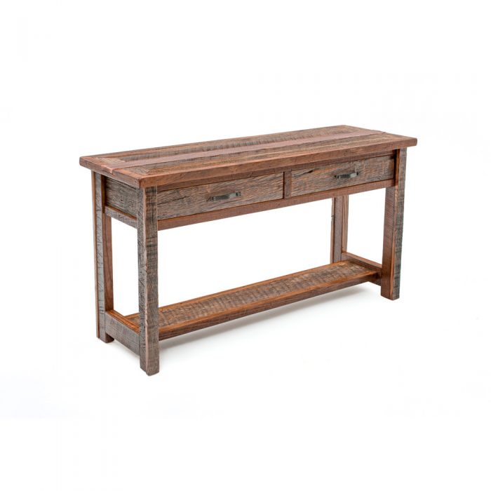 Copperhead 2 Drawer Sofa Table with Copper - Image 2