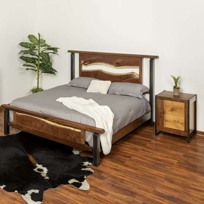 Powder Mountain 2 Drawer Nightstand