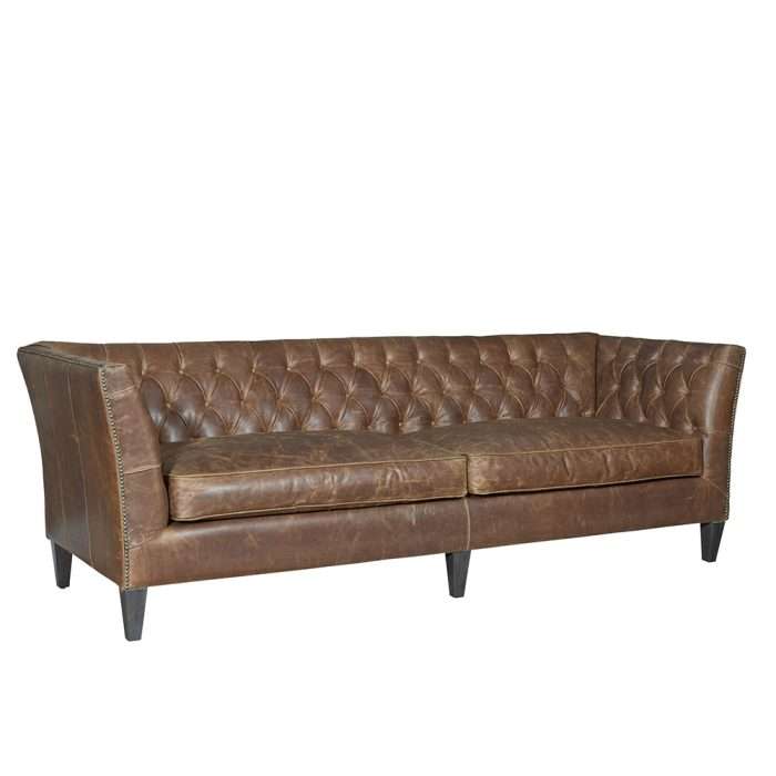 Duncan Leather Sofa - Image 3